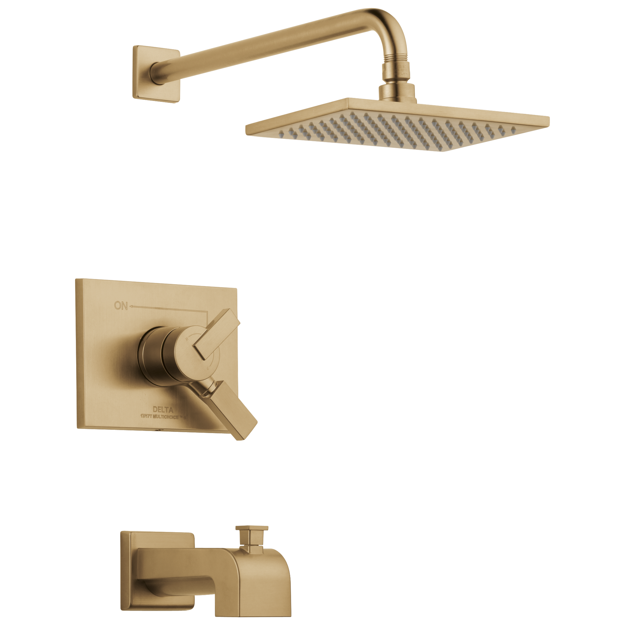 Delta Faucet Vero Monitor 17 Series Tub & Shower Trim - Champagne Bronze