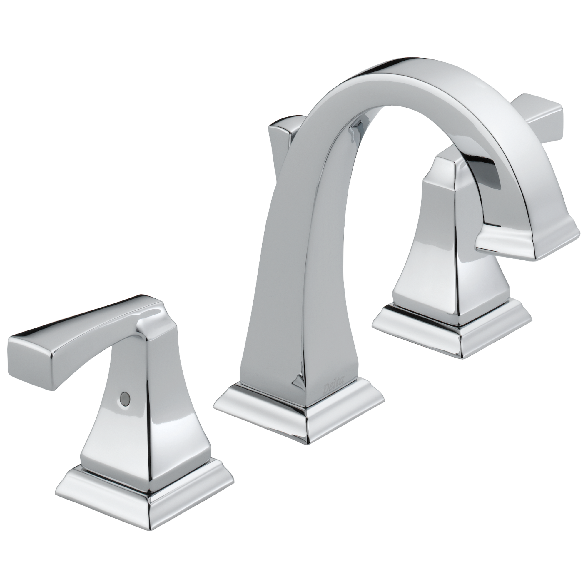 Delta Faucet DrydenE Two Handle Widespread Bathroom Faucet - Chrome