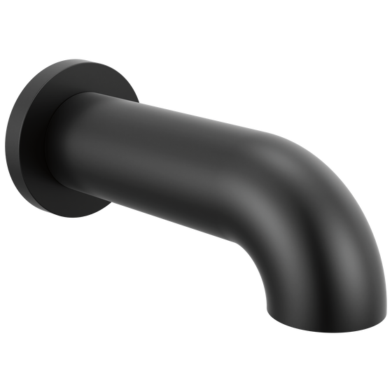 Delta Rp 12307 Tub Spout - Non-Diverter (Recertified) in Matte Black RP77350BL-R ...