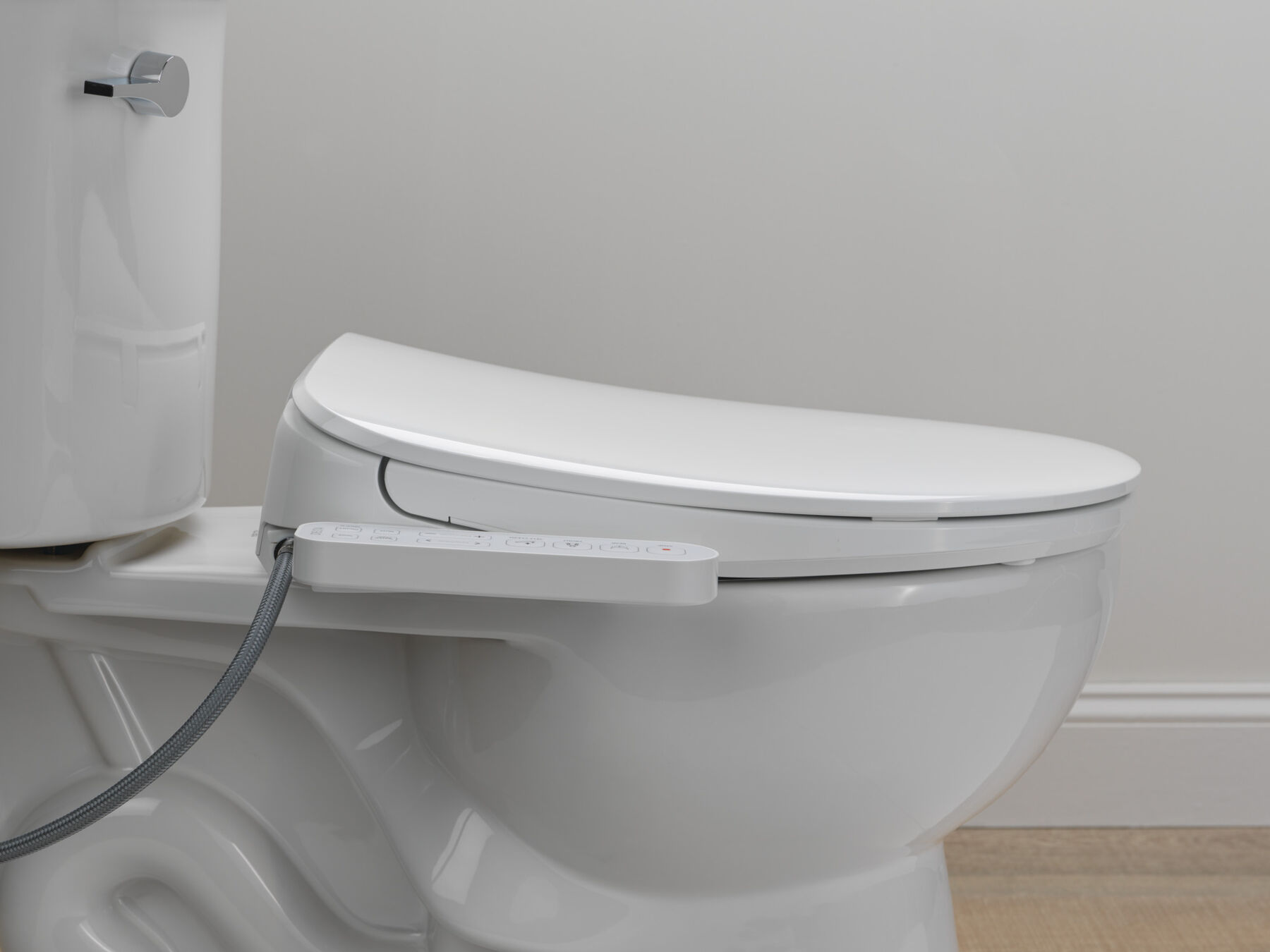 Standard Elongated Electric Bidet Toilet Seat, image 9