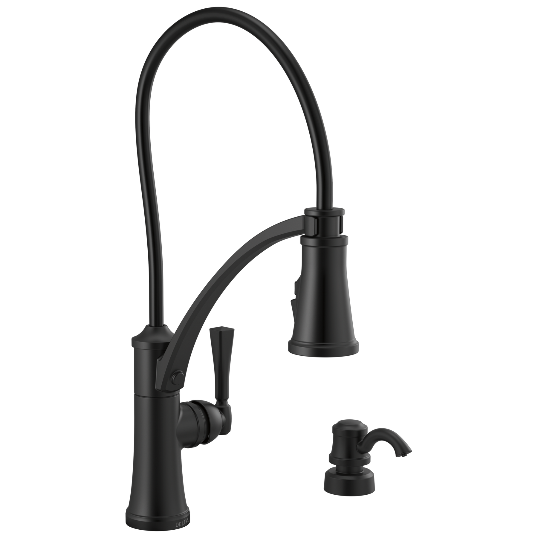 Pull-Down Kitchen 1L w/Soap Disp (Recertified) in Matte Black