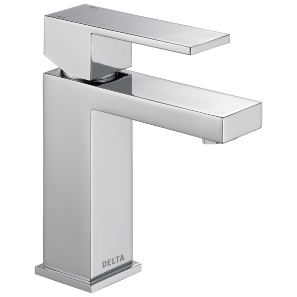 Single Handle Project Pack Bathroom Faucet In Chrome 567lf Pp Delta - Best Bathroom Faucet Material For Hard Water Stains On Glass