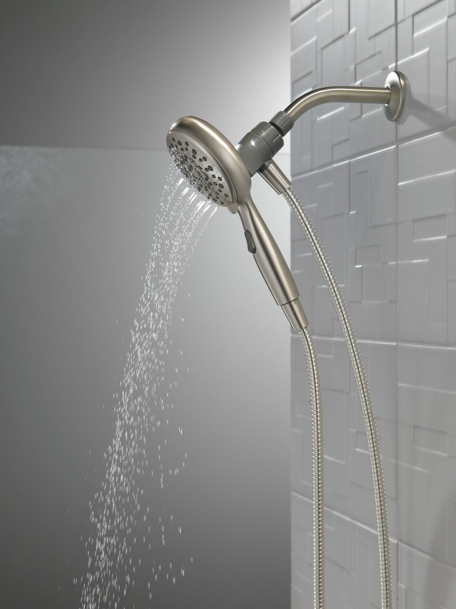 6-Setting SureDock® Magnetic Hand Shower in Satin Nickel 75607SN