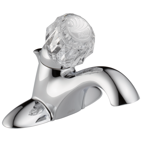 Single Handle Centerset Bathroom Faucet in Chrome 522DST Delta Faucet
