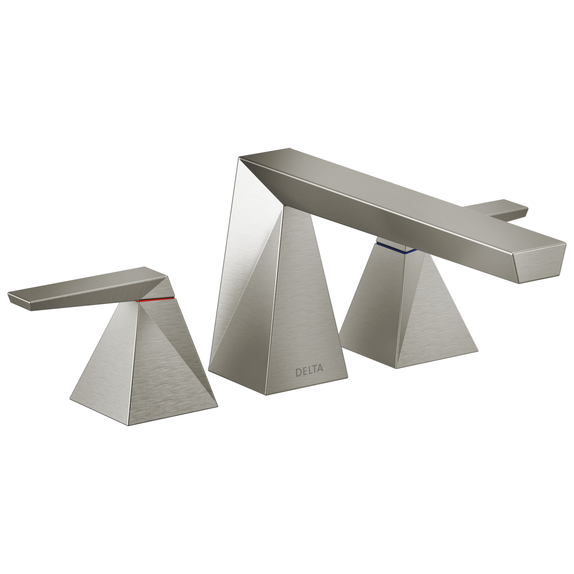 Delta Faucet TrillianE Two-Handle Roman Tub Trim - Lumicoat Stainless