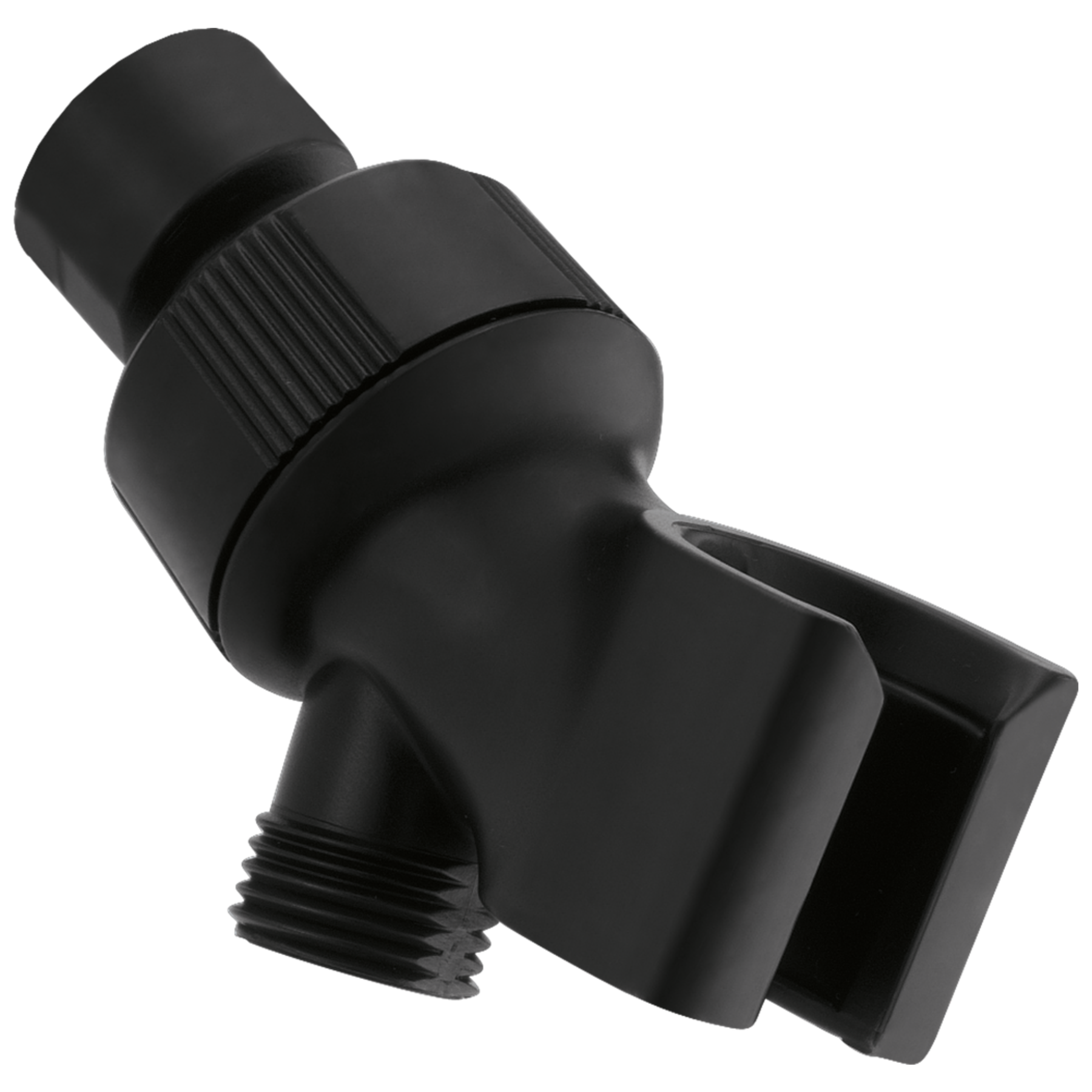 Adjustable Shower Arm Mount for Hand Shower in Matte Black U3401BLPK
