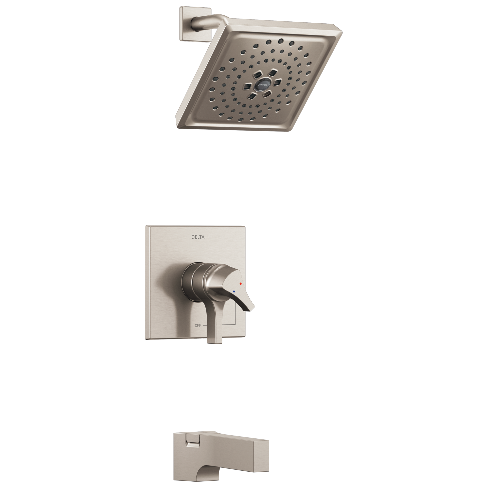Delta Faucet Zura Monitor 17 Series H2OKineticTub & Shower Trim - Stainless