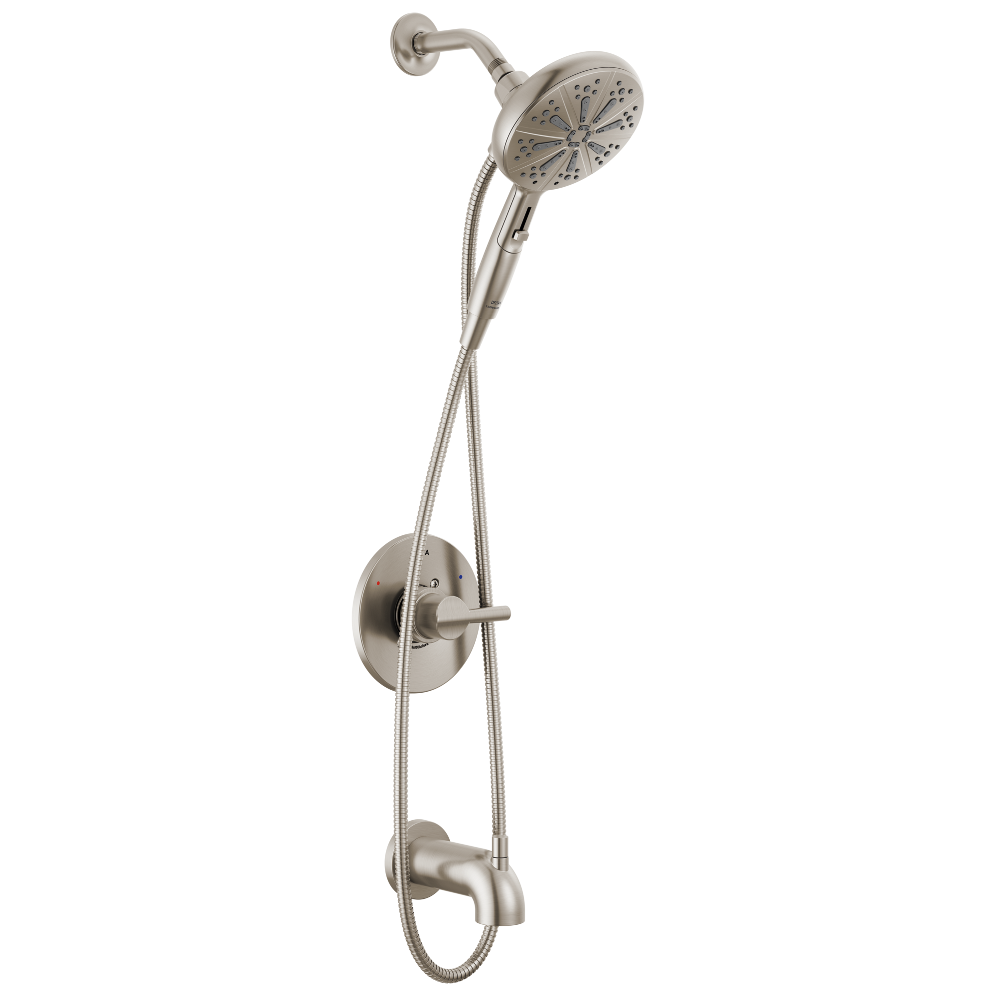 Delta Faucet Nicoli™ Tub and Shower Faucet - Monitor 14 Series - SureDock Hand Shower - 1.75 GPM in Stainless