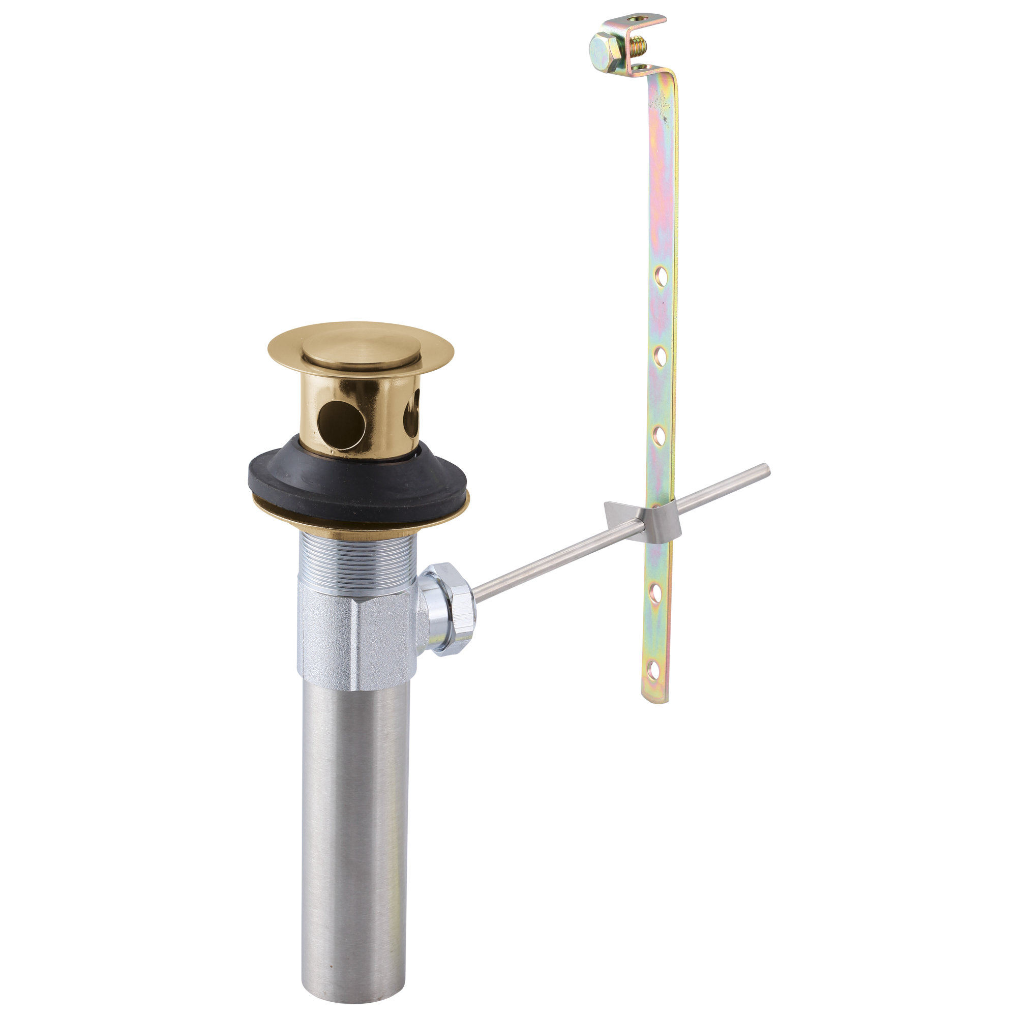 Delta Faucet Zura Metal Drain Assembly - Less Lift Rod - Bathroom - Champagne Bronze