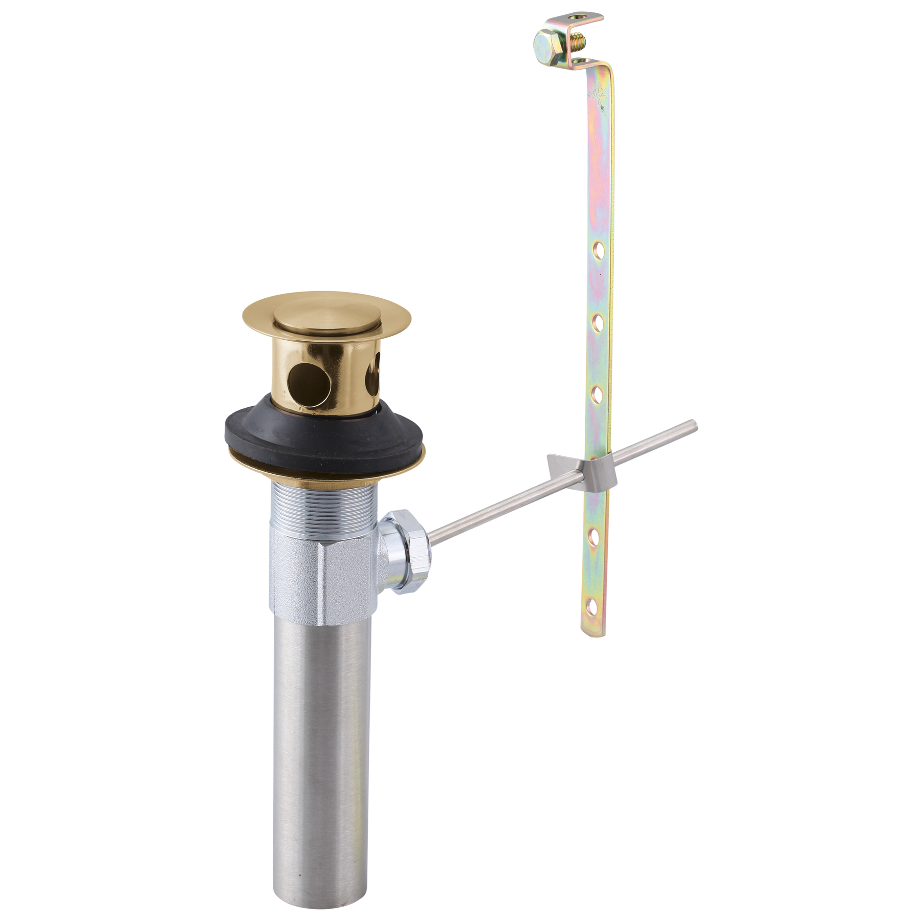 Metal Drain Assembly - Less Lift Rod - Bathroom in Champagne