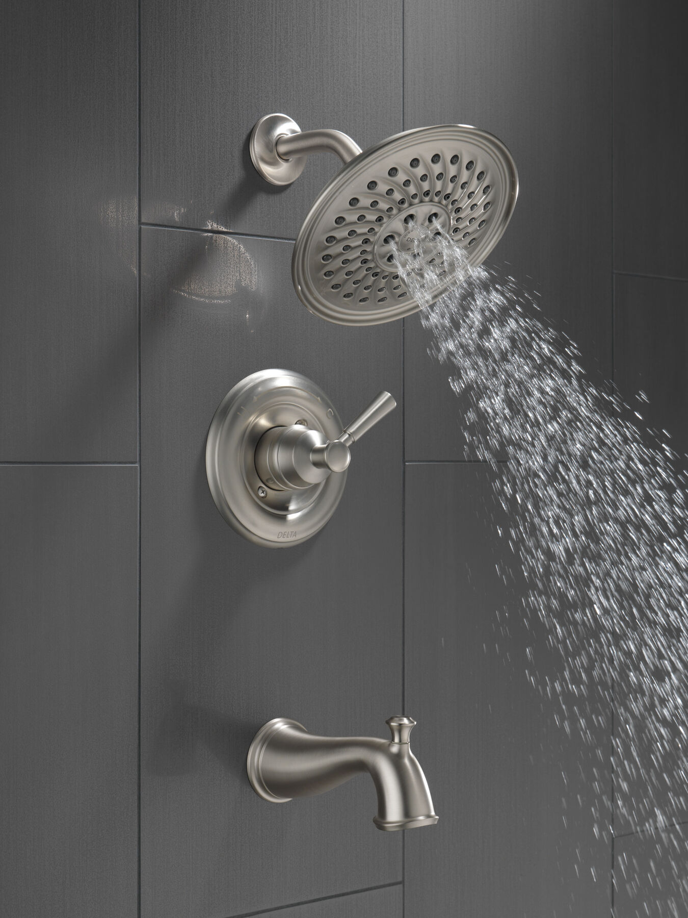11cm/15cm Modern Stainless steel Bathroom Tile Invisible Shower