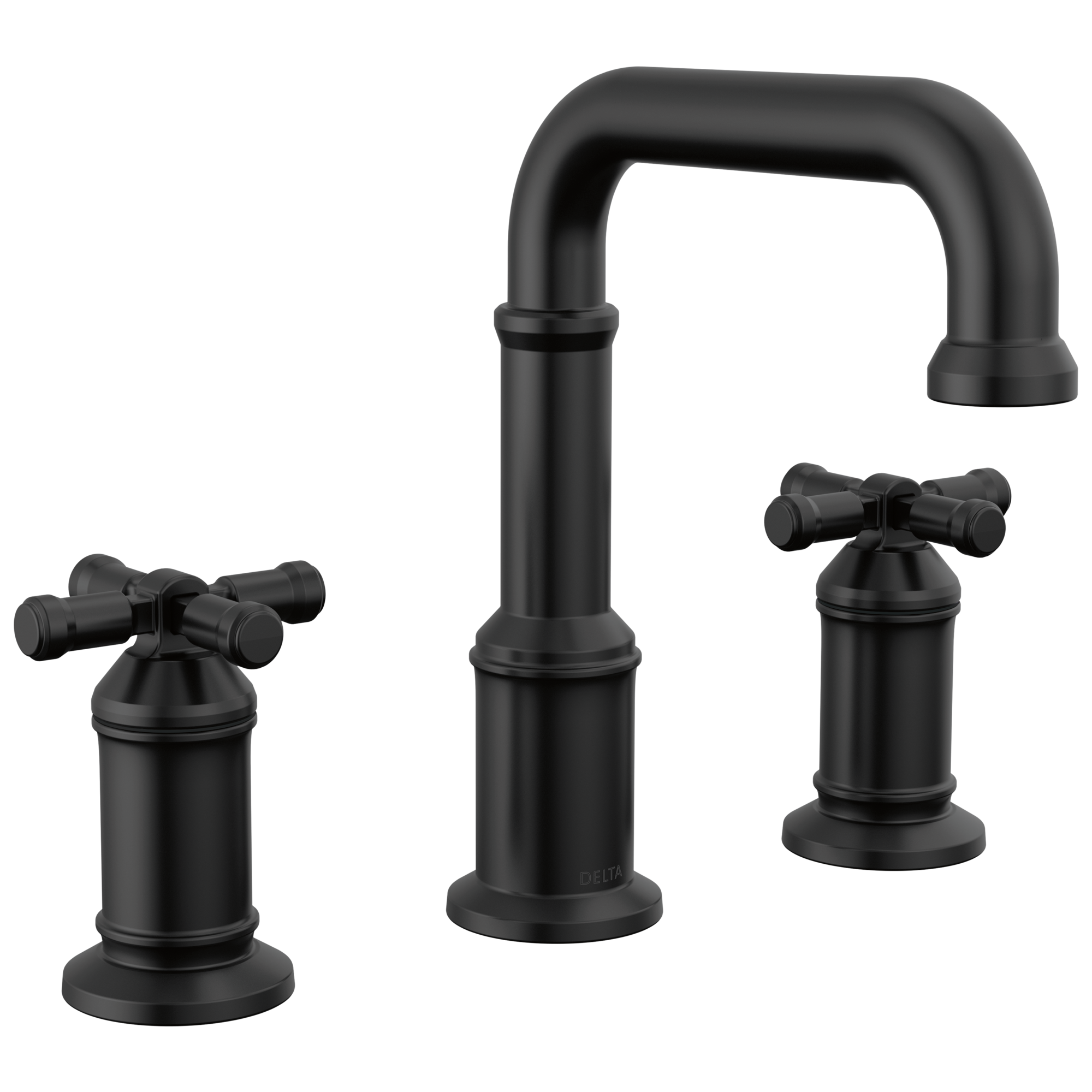 BroderickE Two Handle Widespread Bathroom Faucet - Matte Black