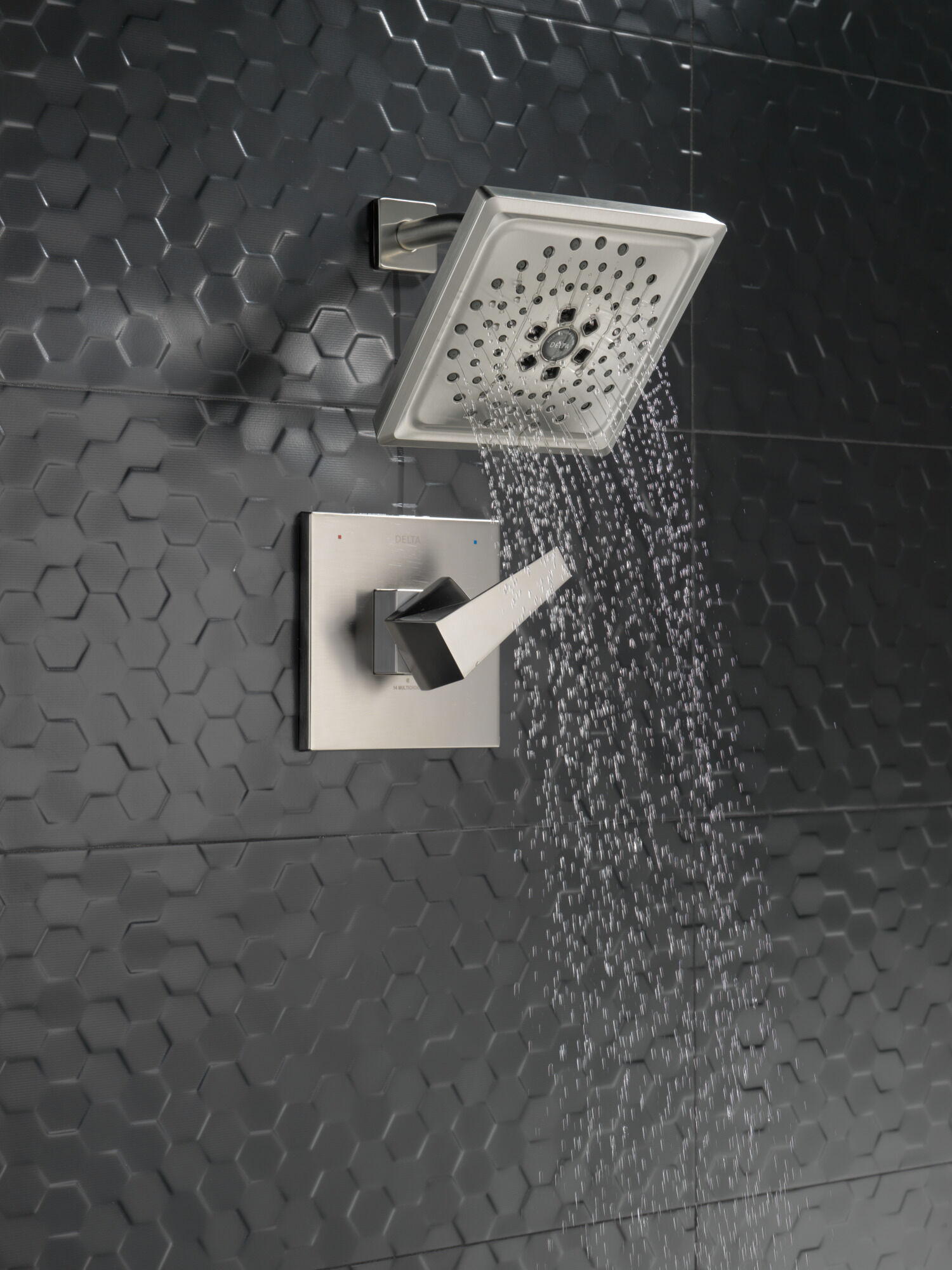 14 Series H2Okinetic Shower Only Trim in Lumicoat® Stainless