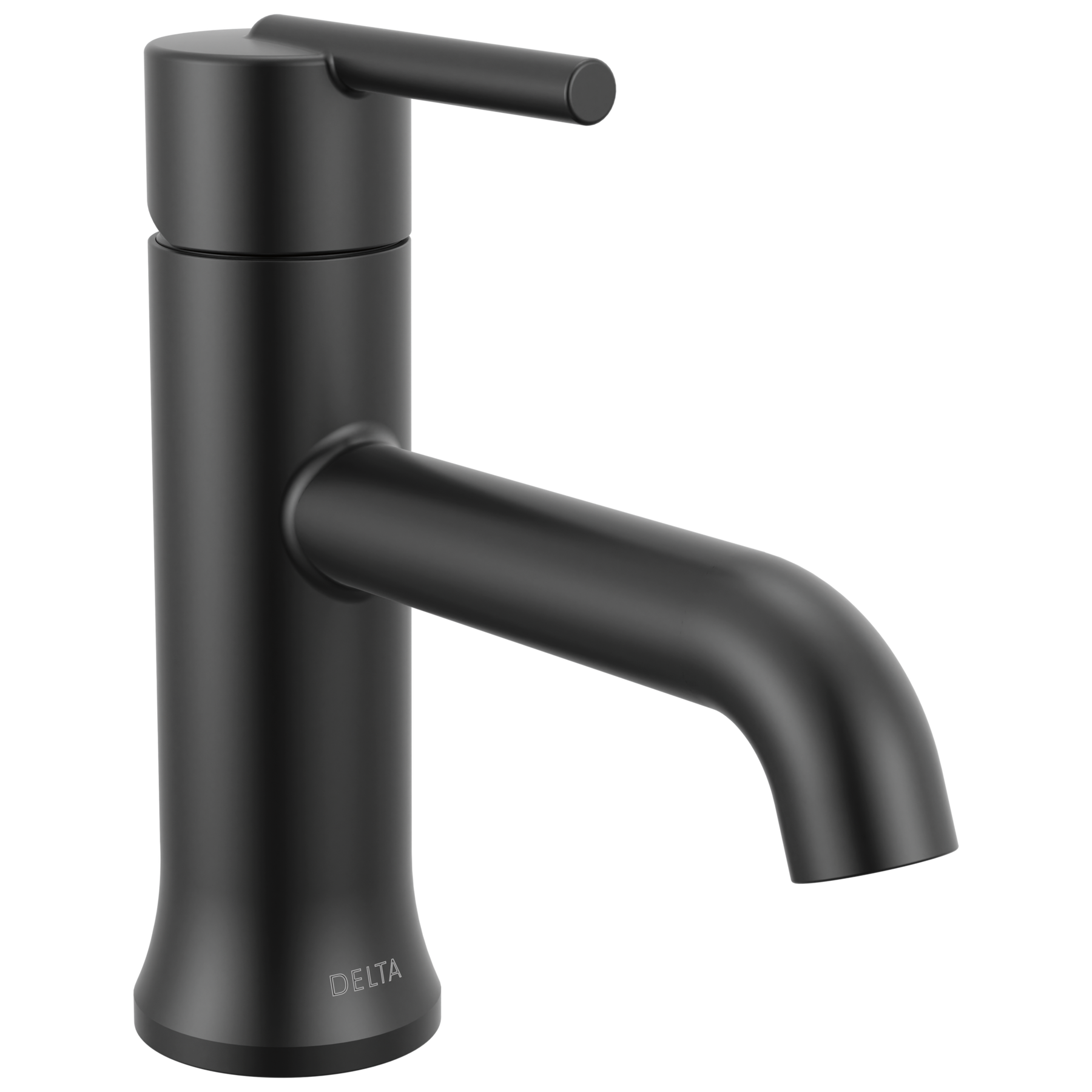 Single Handle Bathroom Faucet in Matte Black 559LF-BLMPU | Delta