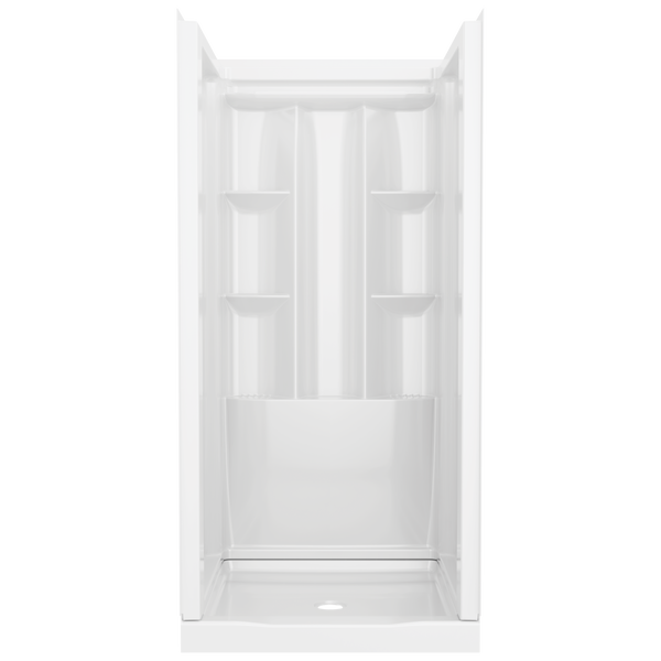 ProCrylic 36 in. x 36 in. Shower Wall in High Gloss White B12207