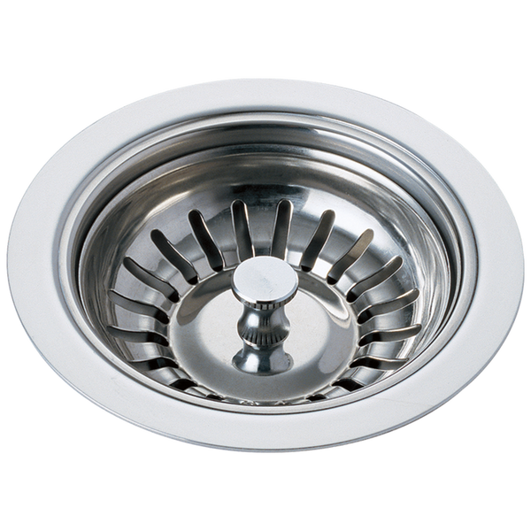 Kitchen Sink Flange & Strainer in Chrome 72010 Delta Faucet