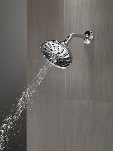 EMKE Duschsystem Mit Thermostat Duscharmatur Dusche Duschset Weiß/Gunmetal Grau