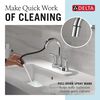 Two Handle Centerset Pull-Down Bathroom Faucet