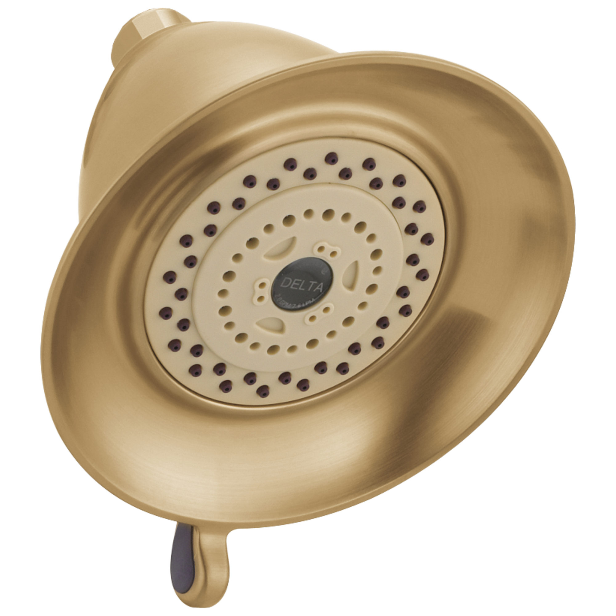 Delta Faucet Universal Showering Components Premium 3-Setting Shower Head - Champagne Bronze