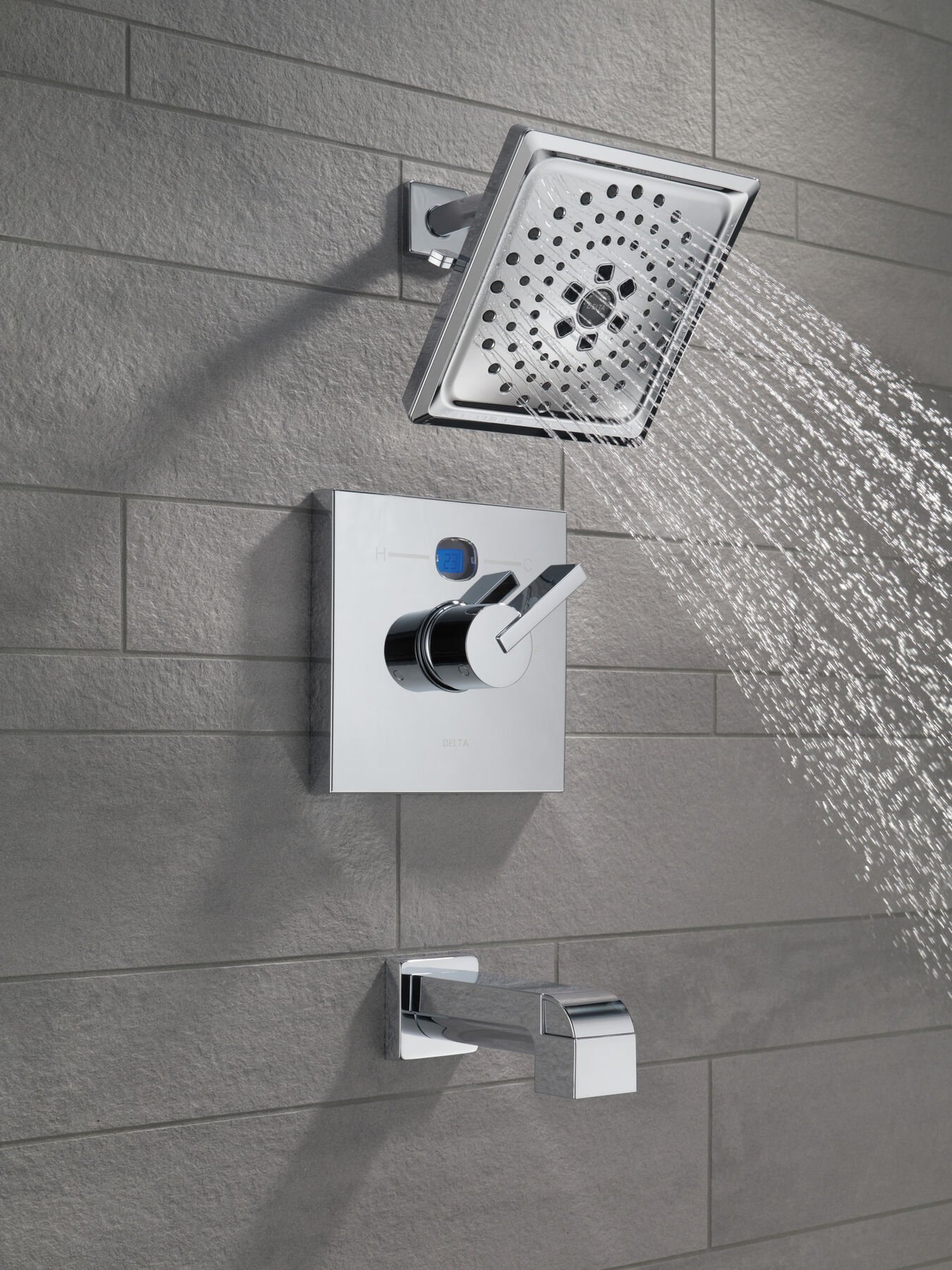 Tub Spout - Pull-Up Diverter in Chrome RP75435 | Delta Faucet 