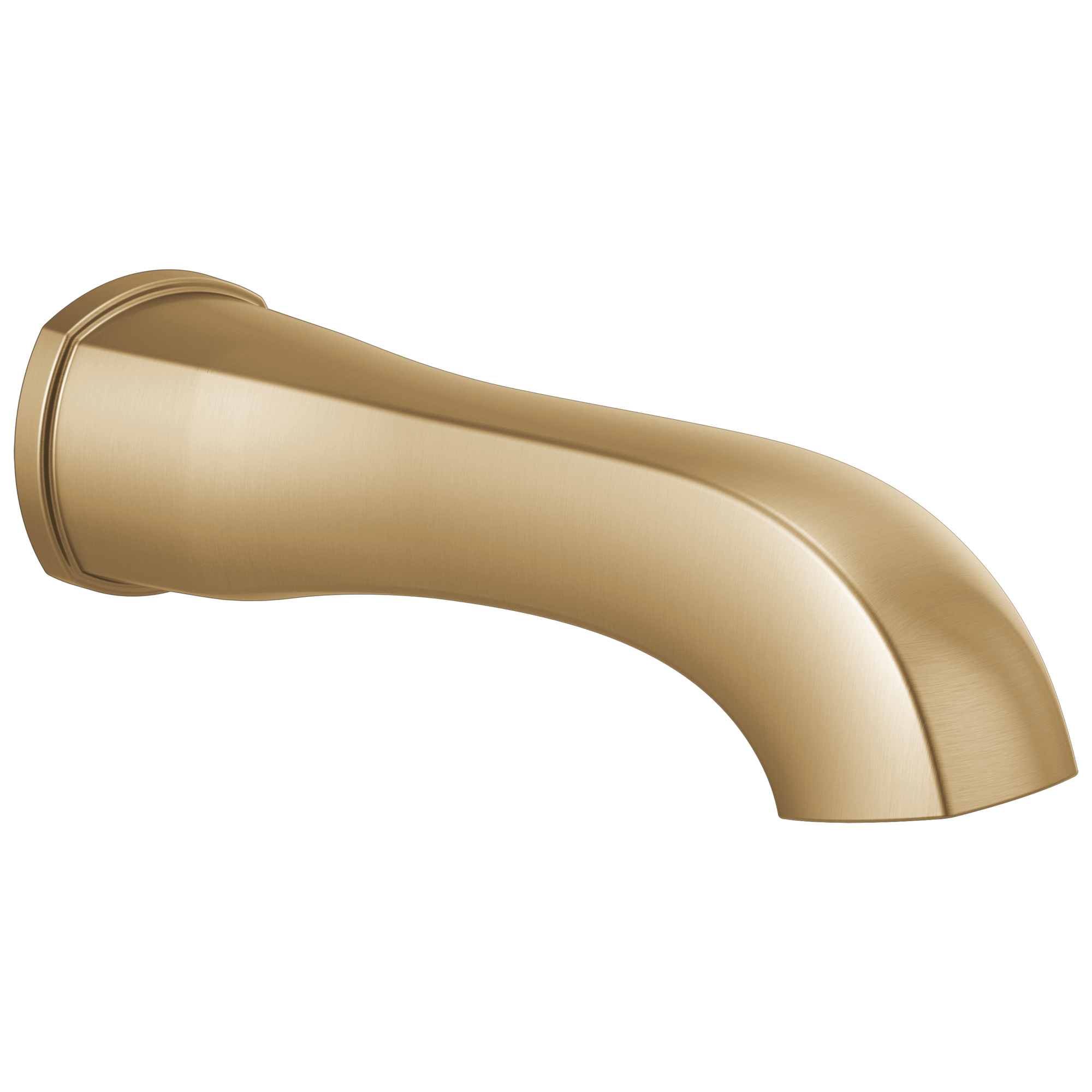 Delta Faucet Stryke Non-diverter Tub Spout - Lumicoat Champagne Bronze