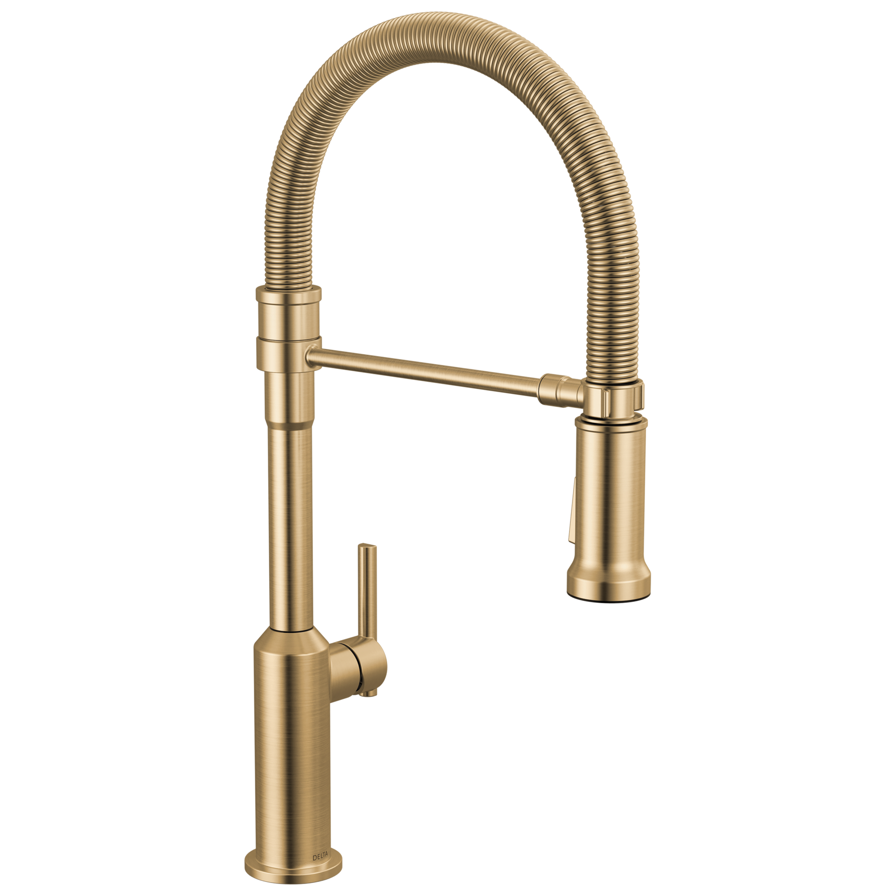 Single Handle Pull-Down Kitchen Faucet With Spring Spout in