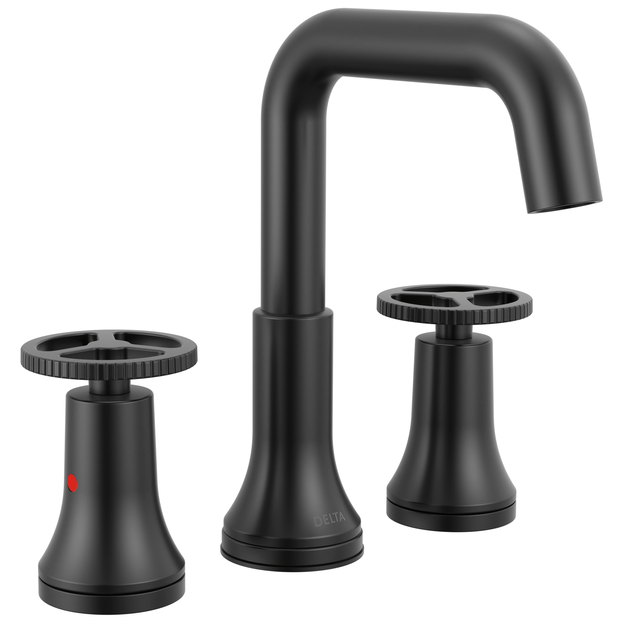 Delta Faucet Trinsic Two Handle Widespread Bathroom Faucet - Matte Black