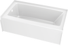 ProCrylic Bathtub 60 in. x 32 in. Left Drain