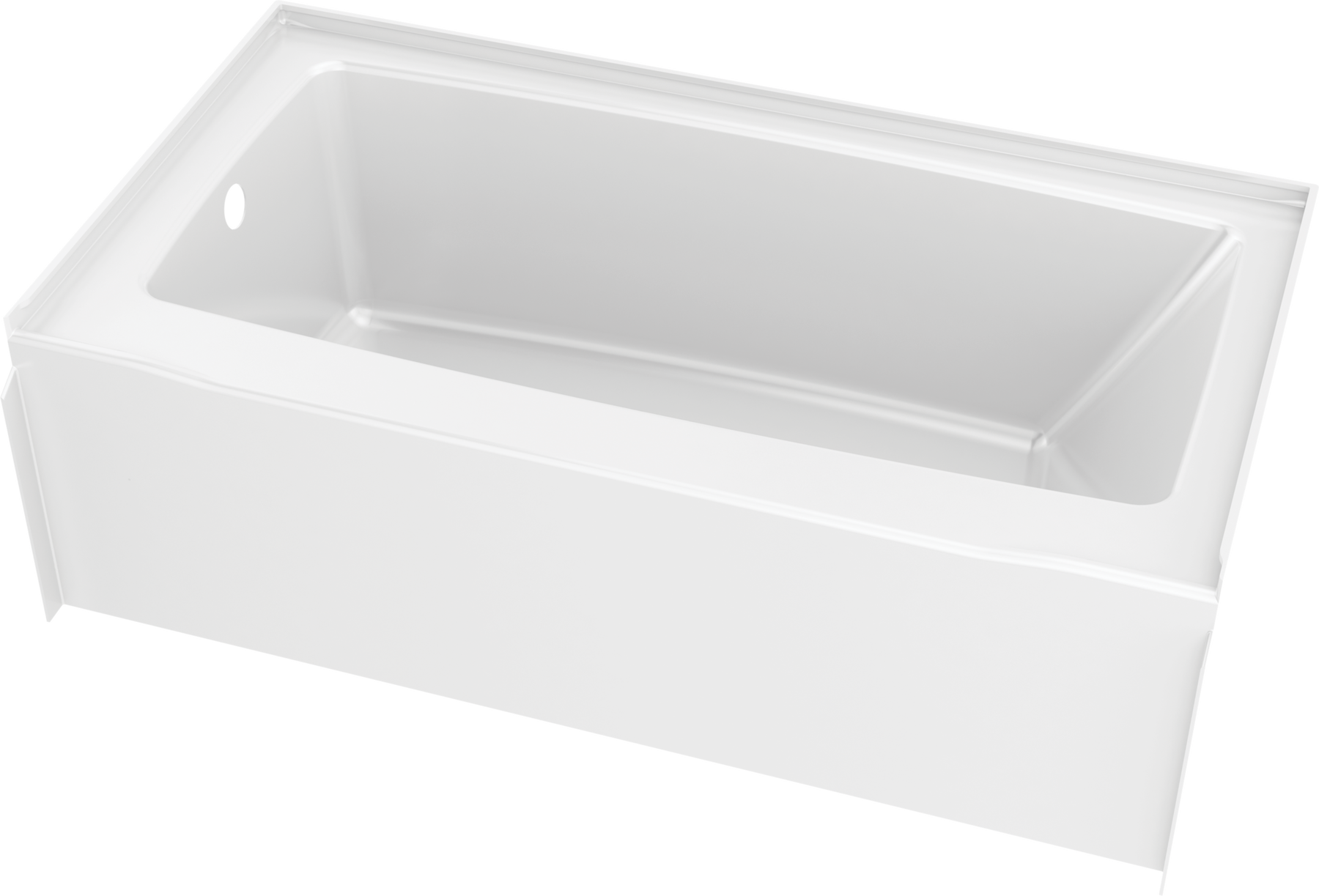 ProCrylic Bathtub 60 in. x 32 in. Left Drain