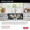 27&rdquo; Undermount 16 Gauge Workstation Kitchen Sink Single Bowl with WorkFlow&trade; Ledge and Accessories