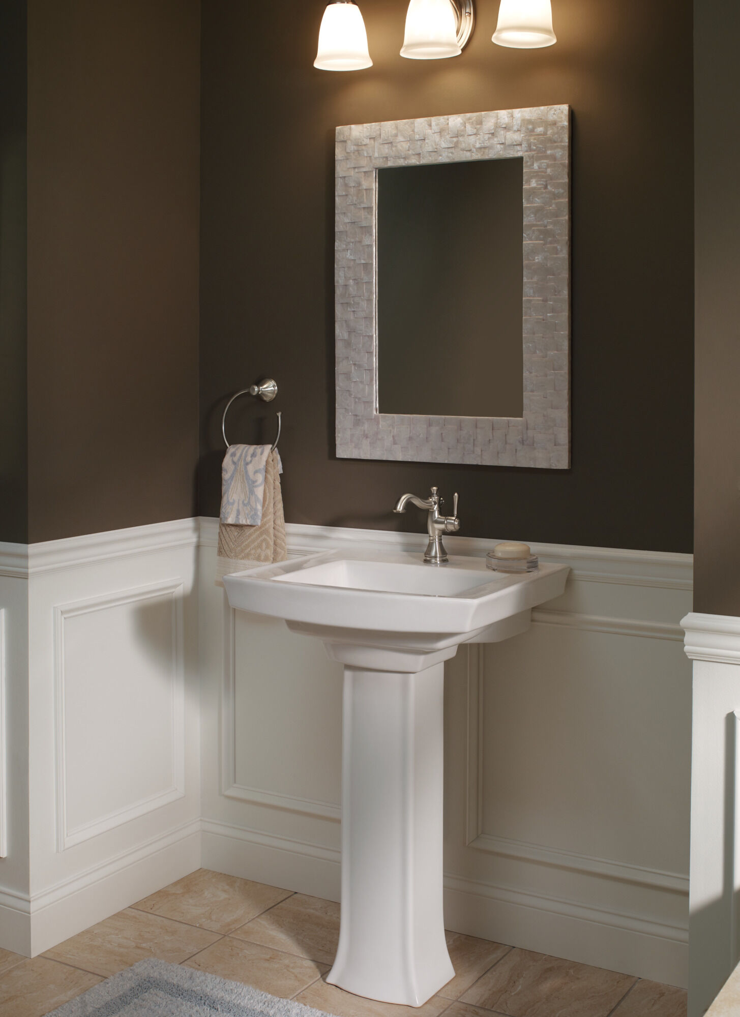 Single Handle Bathroom Faucet (Recertified) in Stainless 597LF