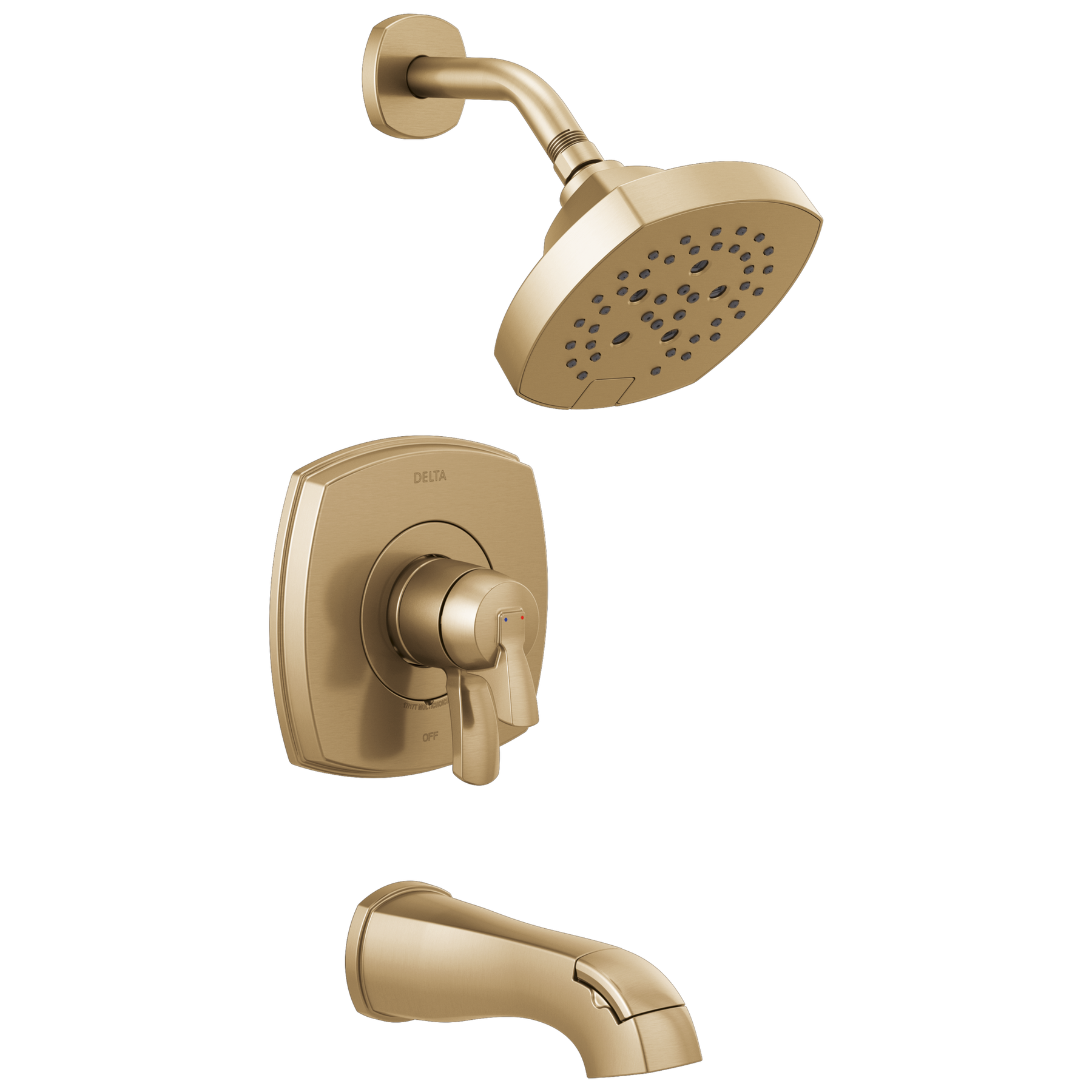 17 Series Tub and Shower Only in Lumicoat® Champagne Bronze T17476