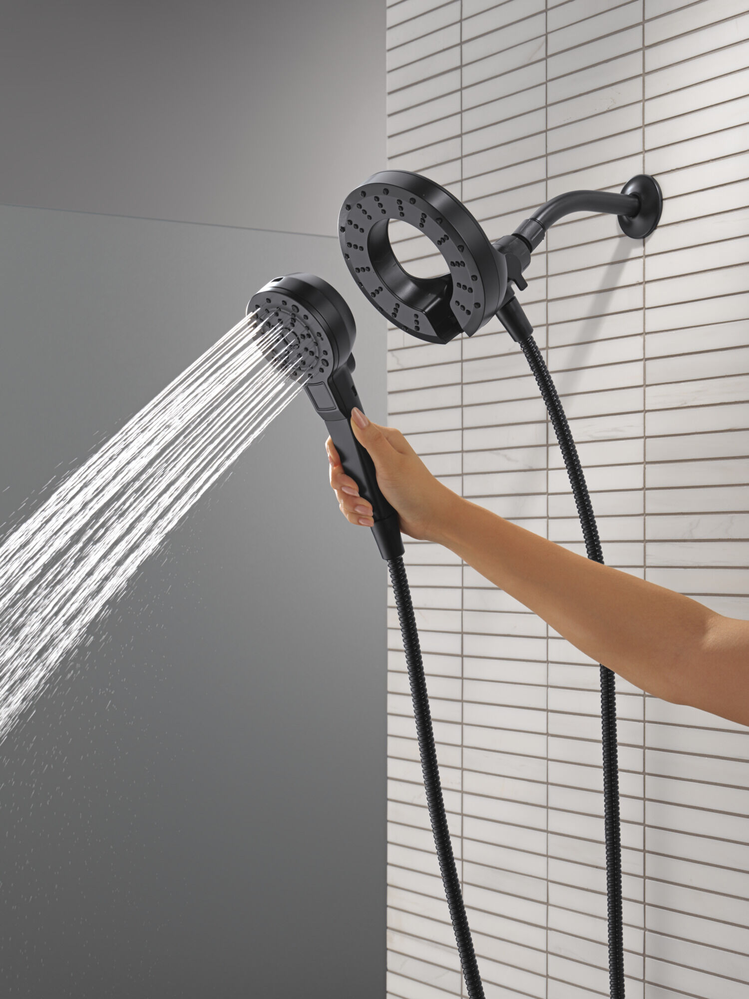 5-Setting In2ition® with ProClean® in Matte Black 75548BL | Delta