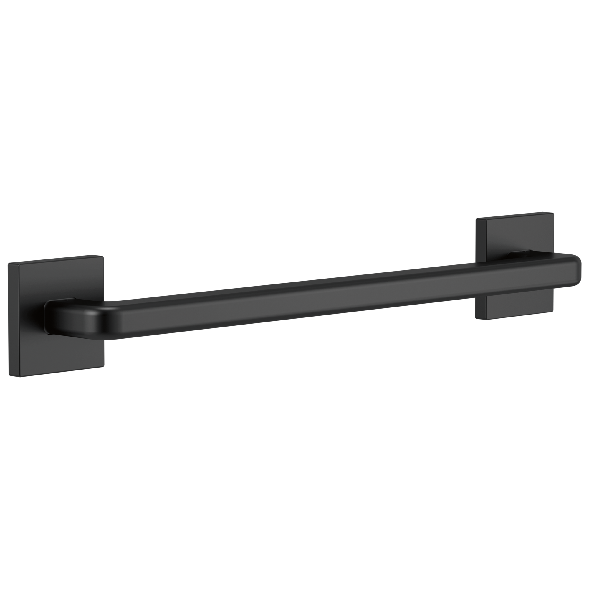 Delta Faucet BathSafety Angular Modern 18" Grab Bar in Matte Black