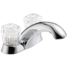 Two Handle Centerset Bathroom Faucet in Chrome 2502LF — thumbnail 3