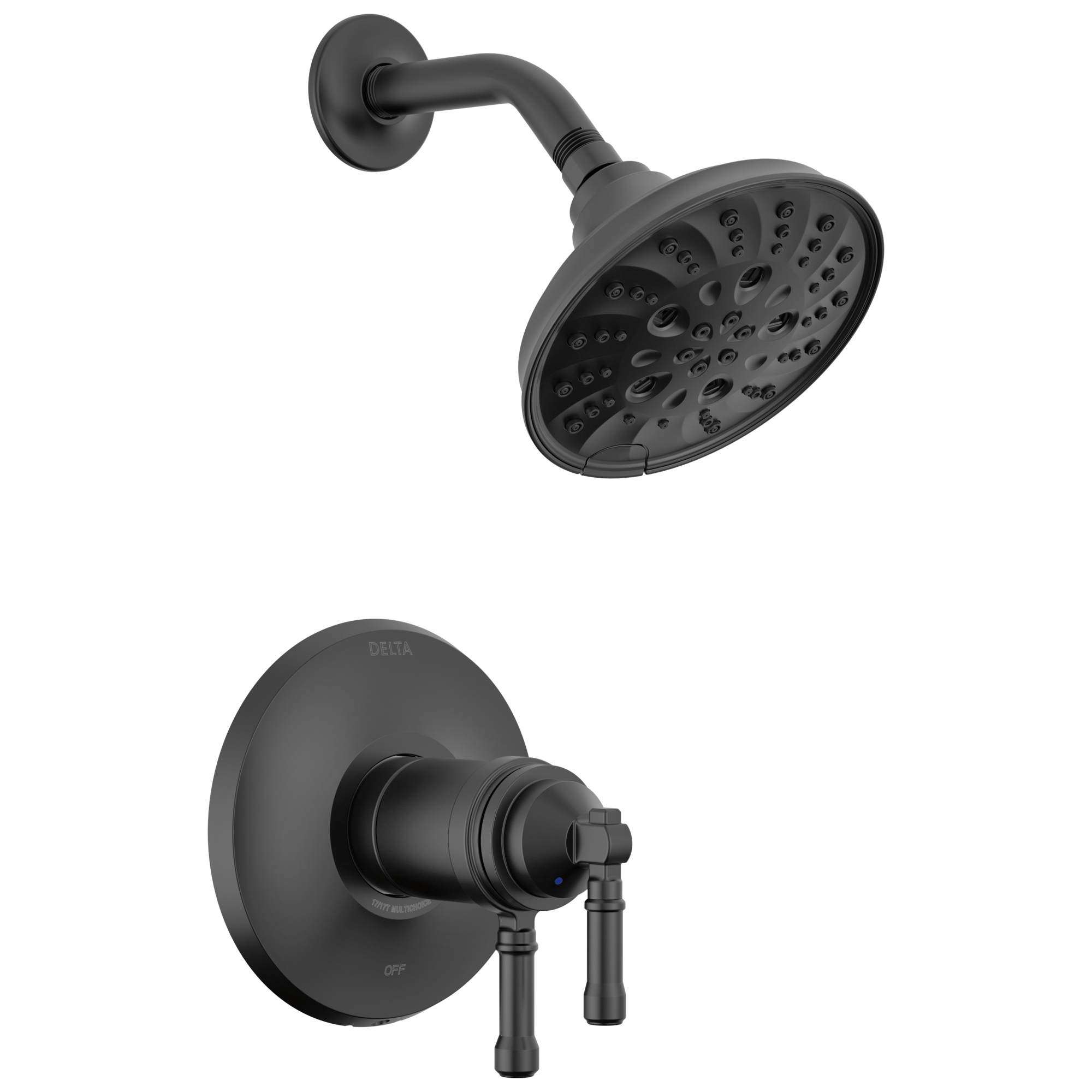 BroderickE 17T Series Shower Trim - Matte Black