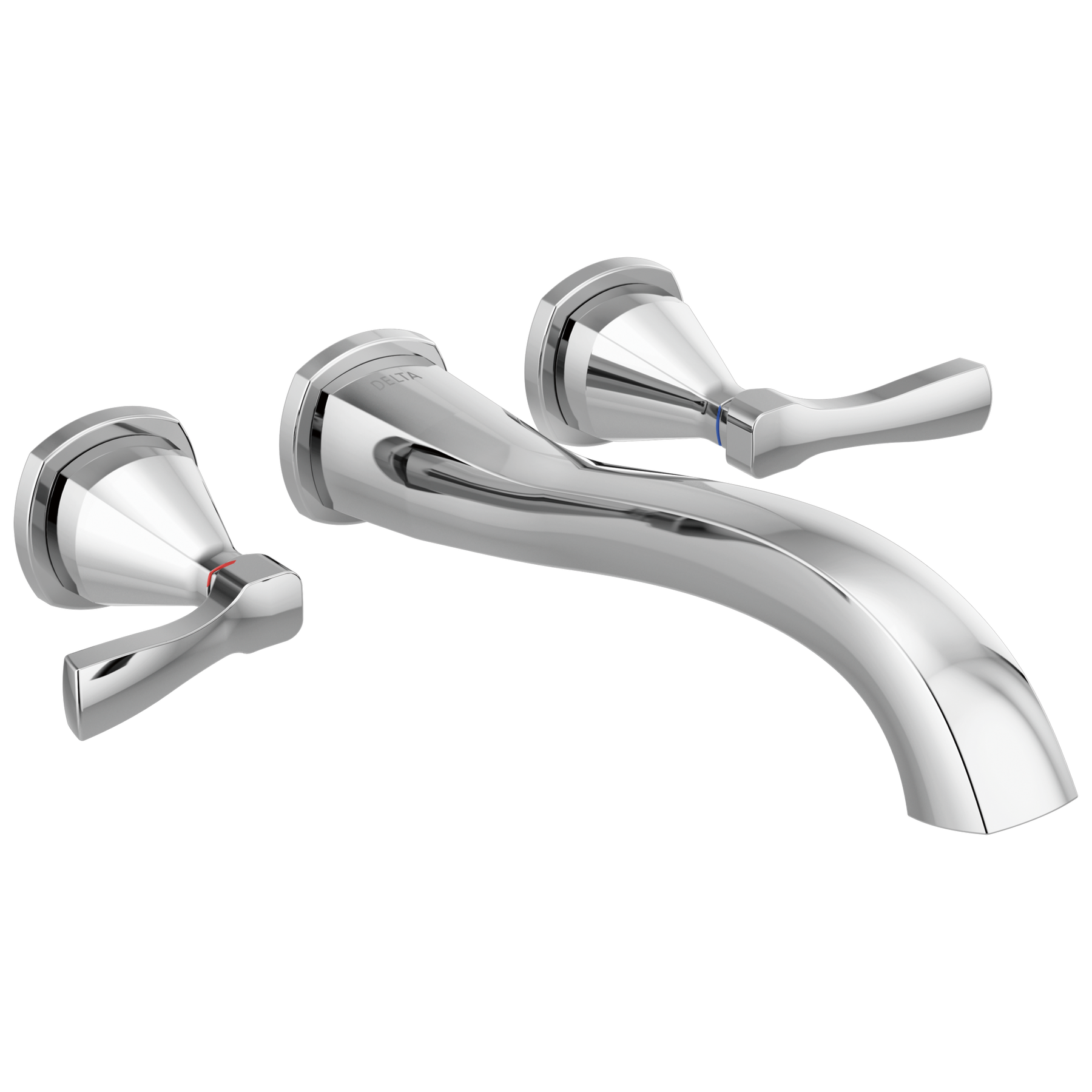 Wall Mounted Tub Filler in Chrome T5776-WL | Delta Faucet 
