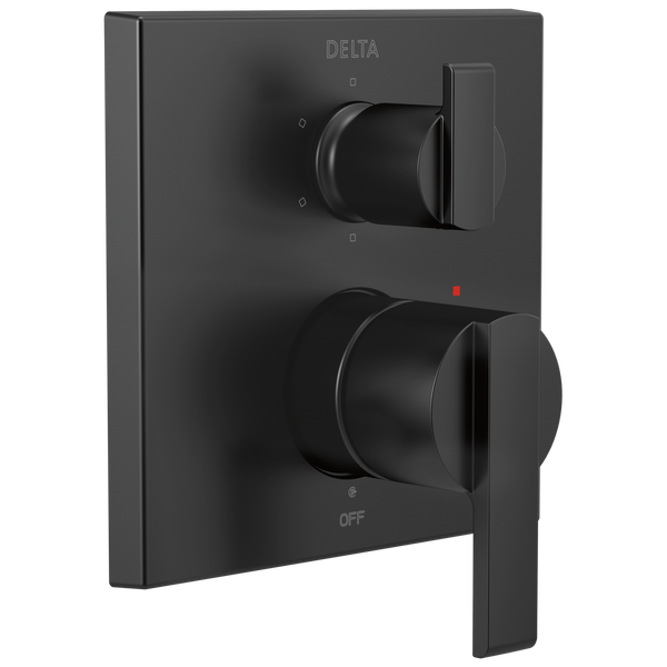 Angular Modern Monitor® 14 Series Valve Trim with 6-Setting 