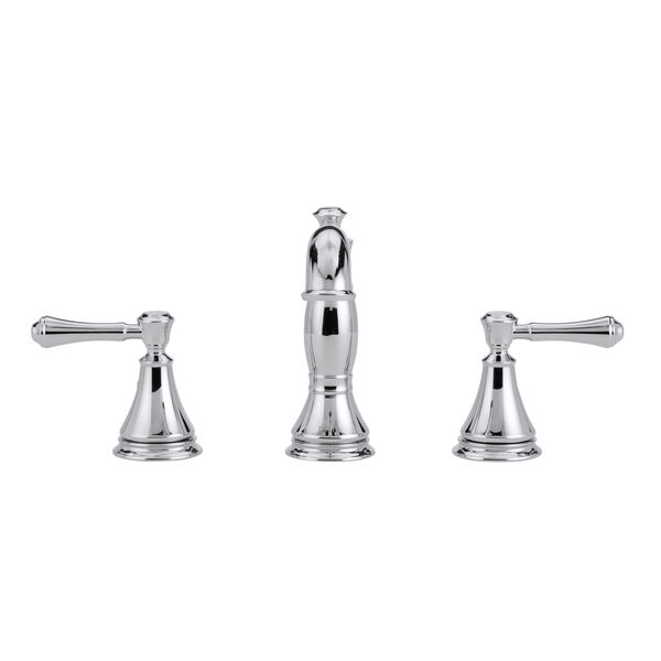 Two Handle Widespread Bathroom Faucet (Recertified) in Chrome 