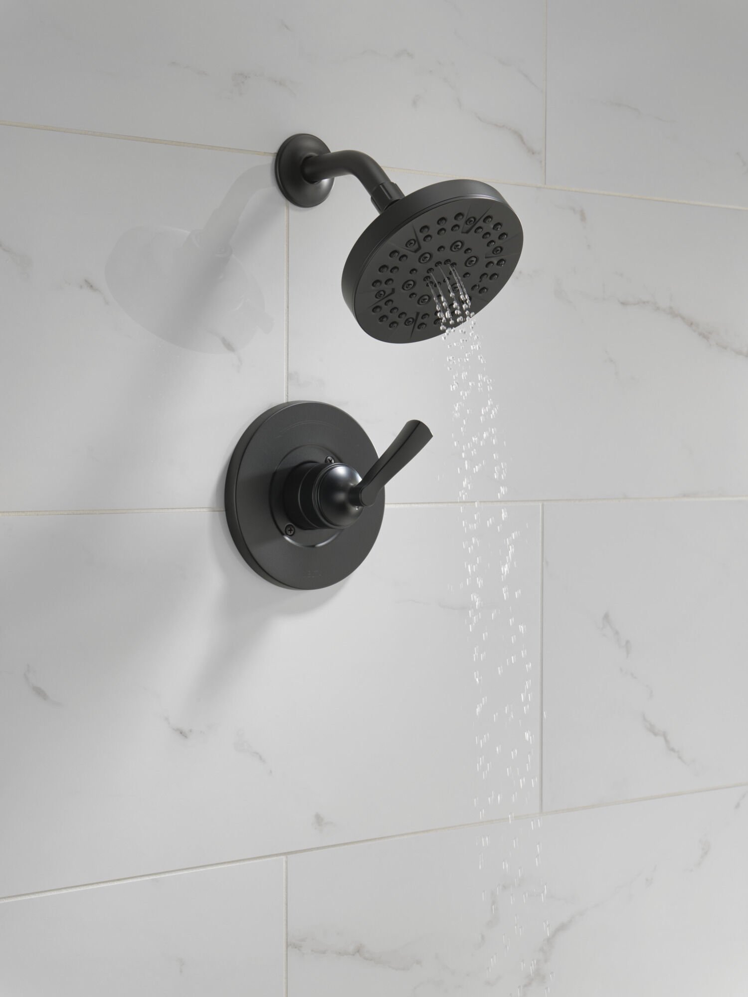 Monitor® 14 Series Shower Only in Matte Black 142822-BL | Delta Faucet