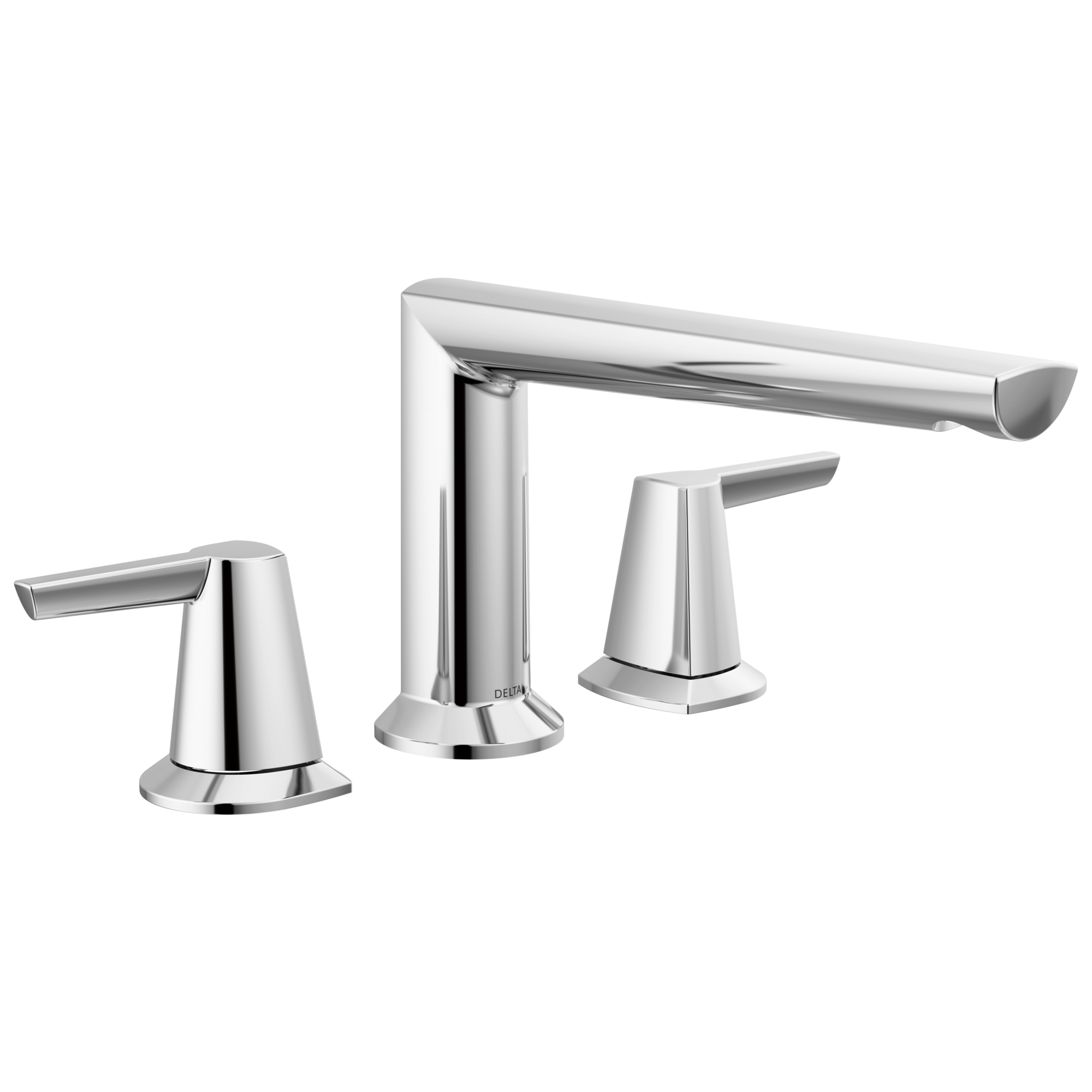 Delta Faucet Galeone 3-hole Roman Tub Trim - Lumicoat - Chrome