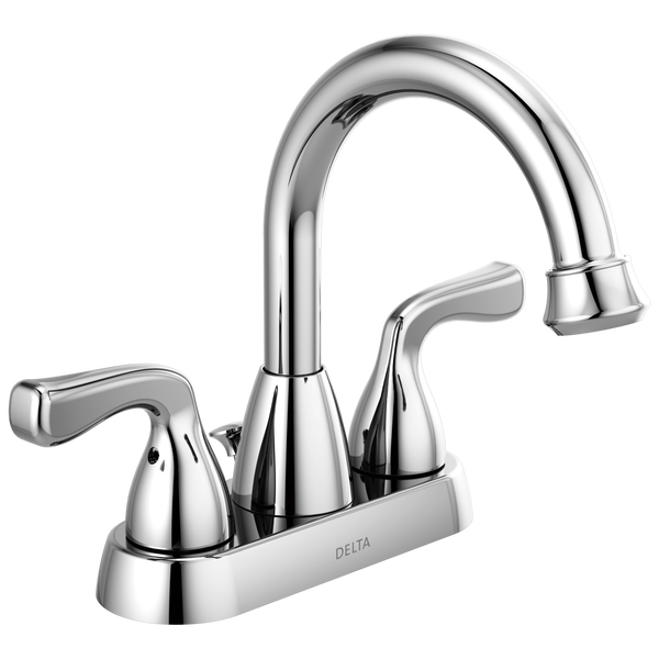 Two Handle Centerset Bathroom Faucet, Delta Vanity Faucets At Home Depot