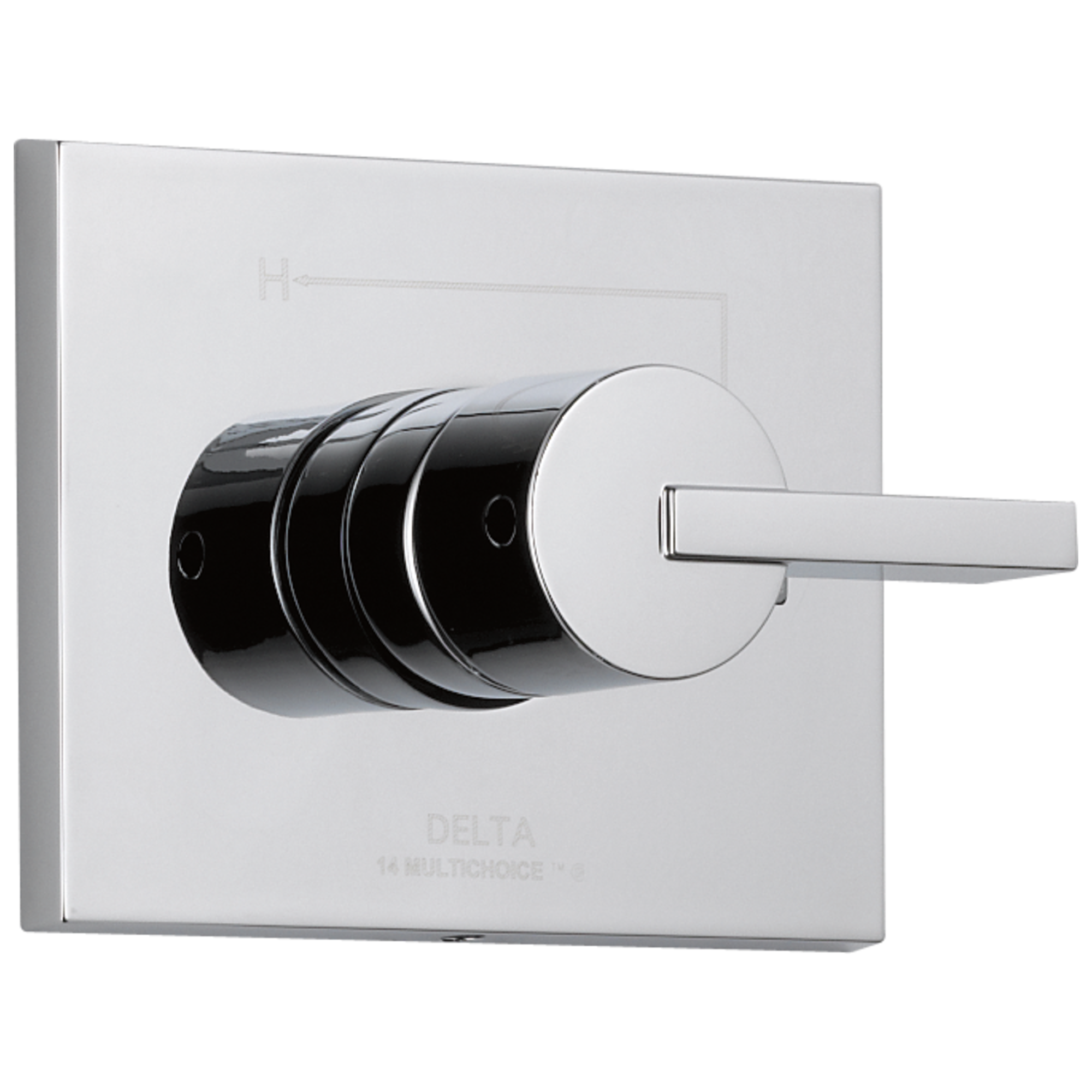 Delta Faucet Vero Monitor 14 Series Valve Only Trim - Chrome
