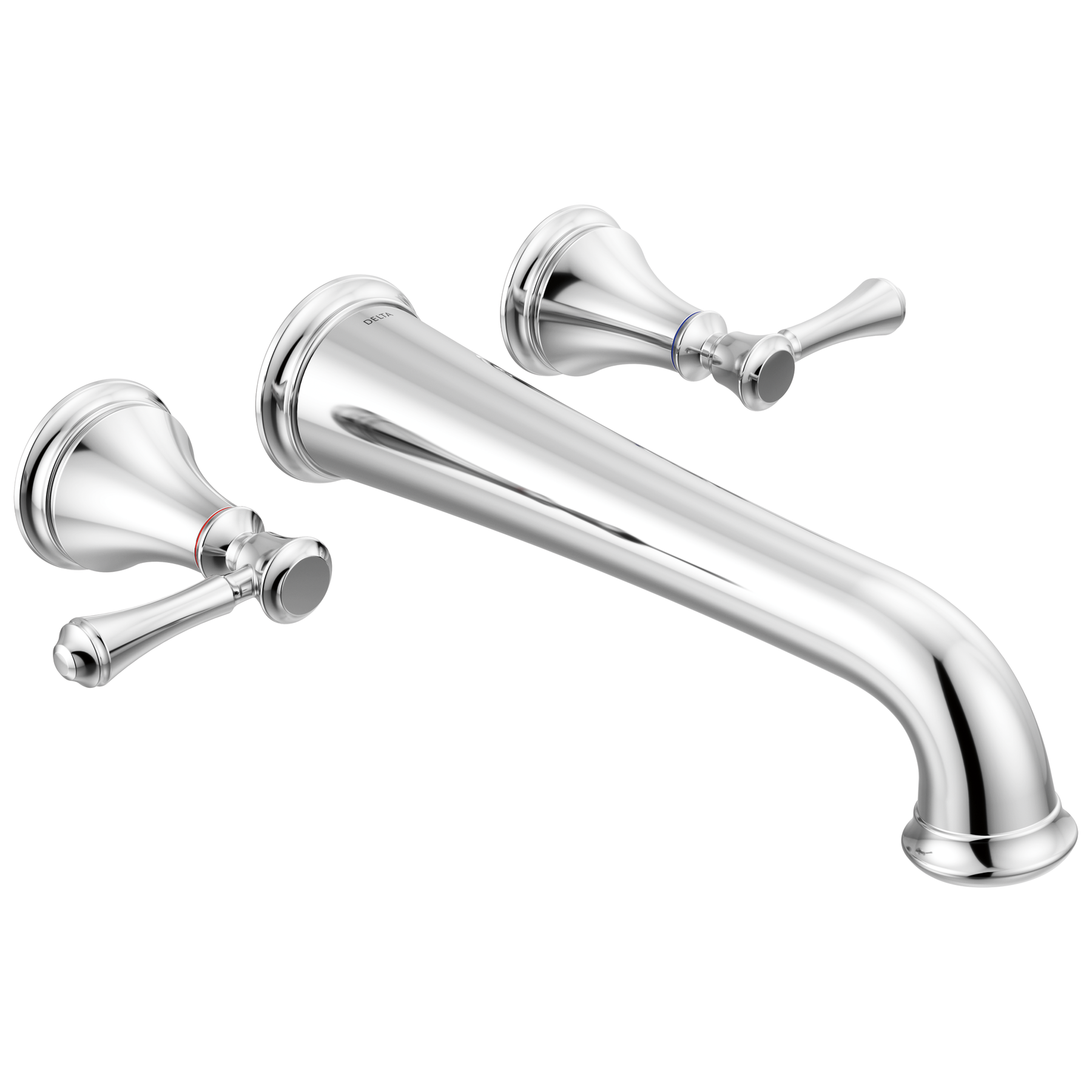 Wall Mounted Tub Filler in Chrome T5797-WL