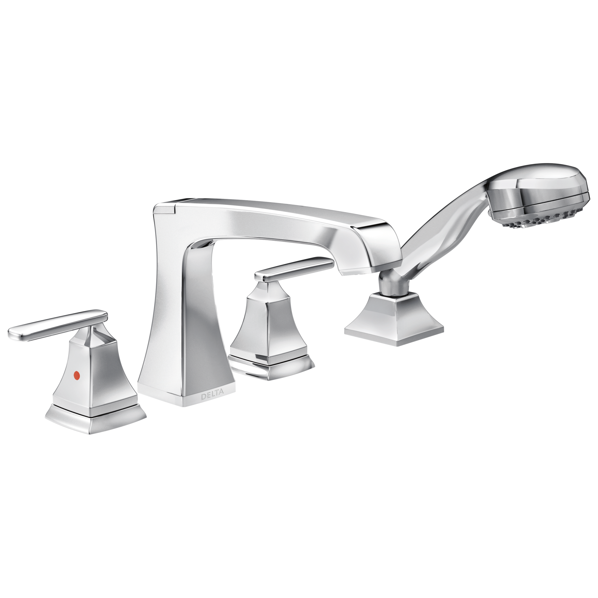 Delta Faucet Ashlyn Roman Tub with Hand Shower Trim - Chrome