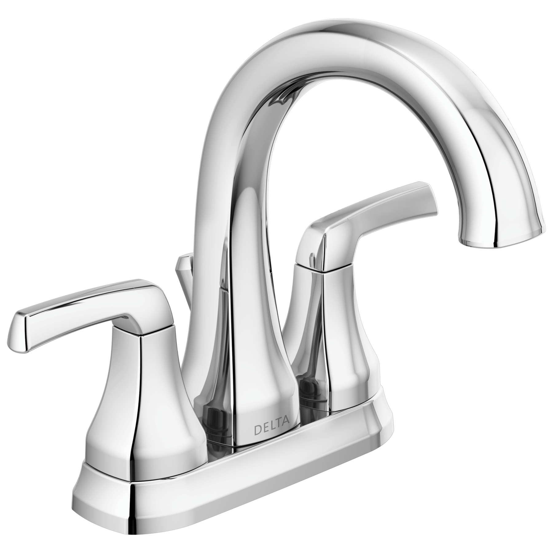 Two Handle Centerset Bathroom Faucet (Recertified) in Chrome
