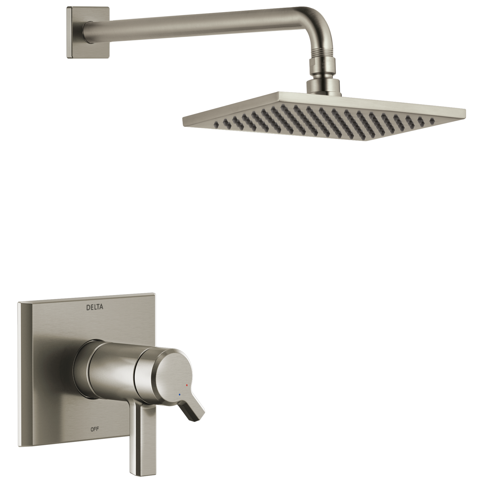 Delta Faucet Pivotale Tempassure 17T Series H2okineticshower Trim - Lumicoat Stainless