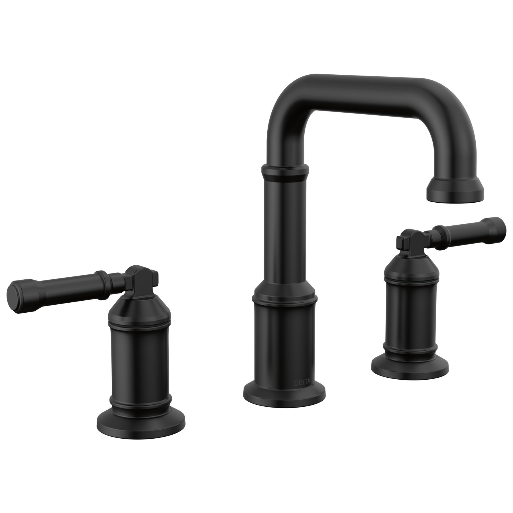 洋楽 Mad Black Latin Combo BREAKWATER Roman Tub with Hand Shower Trim in Matte Black T4732-BL | Delta Faucet