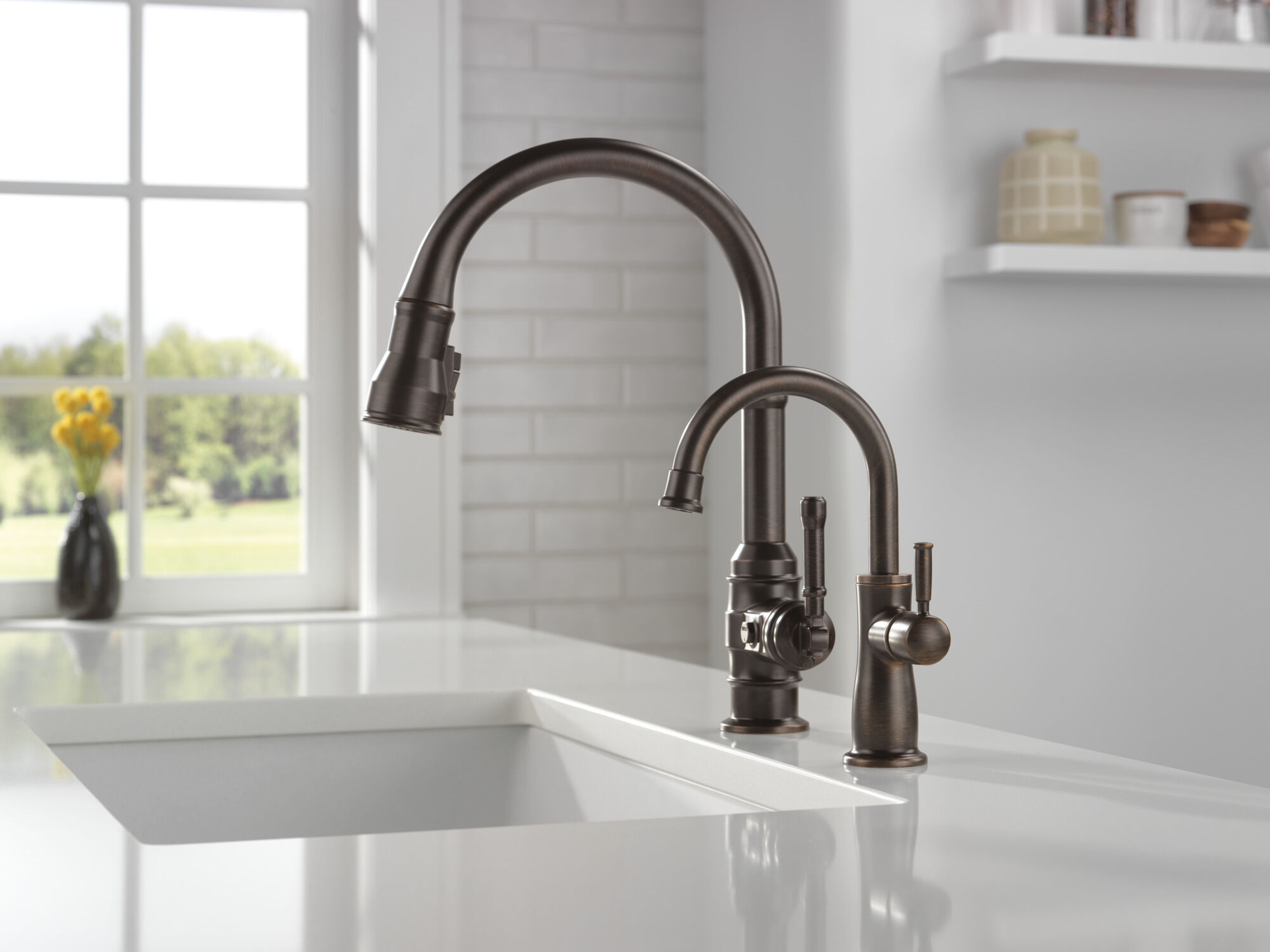 DELTA FAUCET 1920-DST トラディショナル飲料水蛇口 クローム | DELTA FAUCET 1920-DST トラディショナル飲料水蛇口 クローム | キッチン用水栓