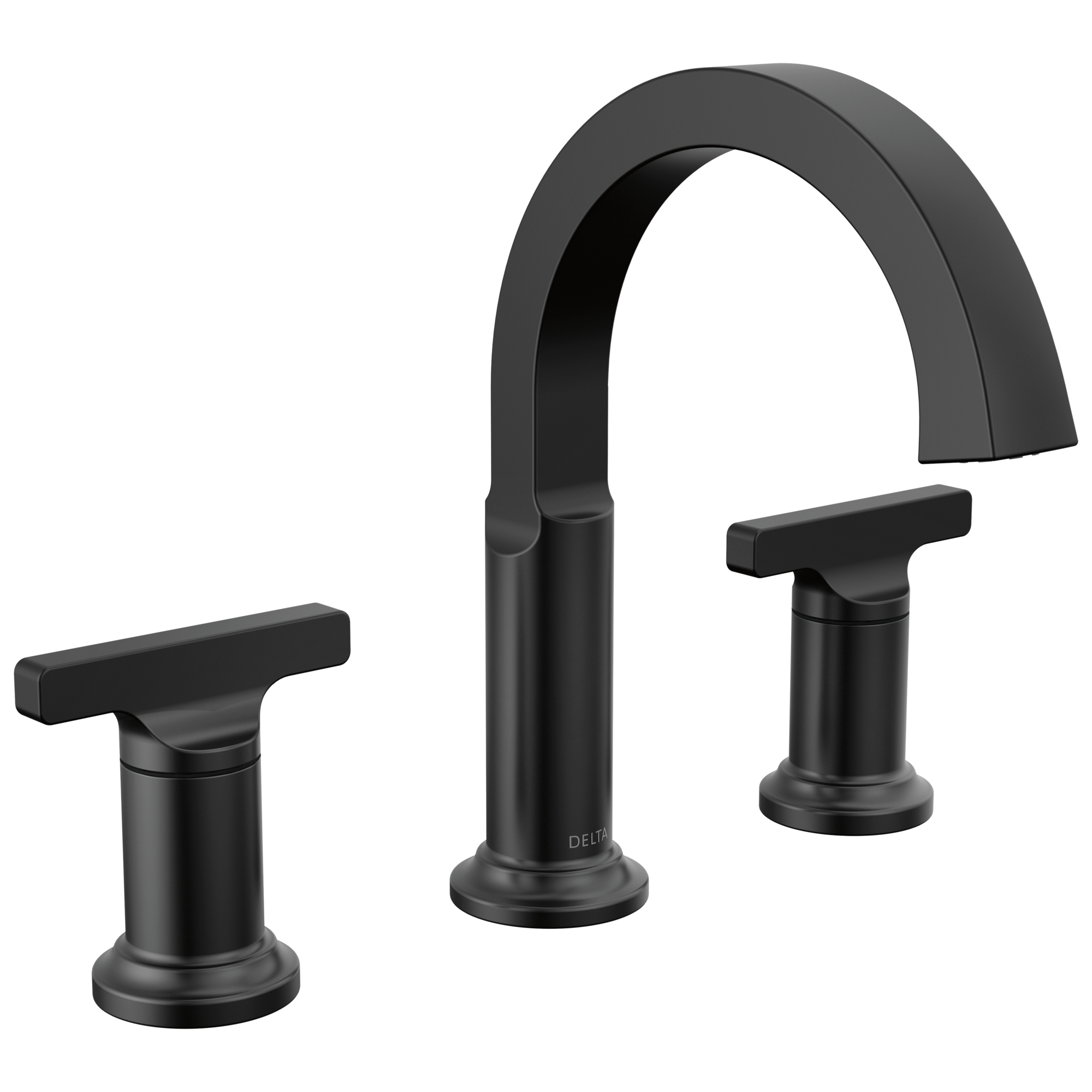 Delta Faucet Tetrae Two Handle Widespread Bathroom Faucet - Matte Black